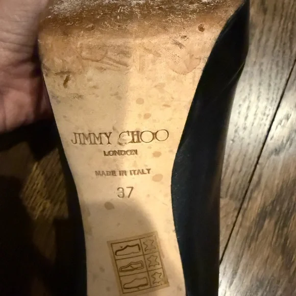 Jimmy Choo Black Leather Shoes - Picture 3 of 14